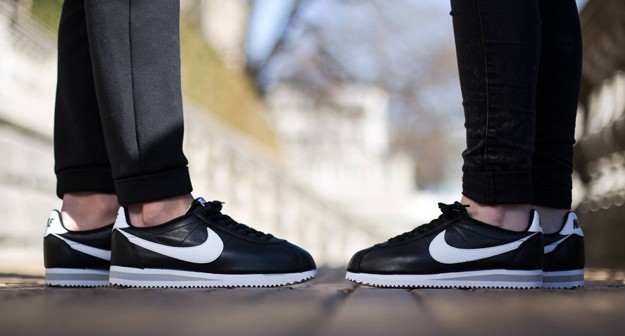 cortez classic black/white