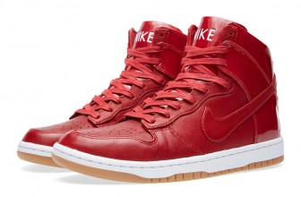 [NIKE] Dunk High Lux ‘Gym Red’